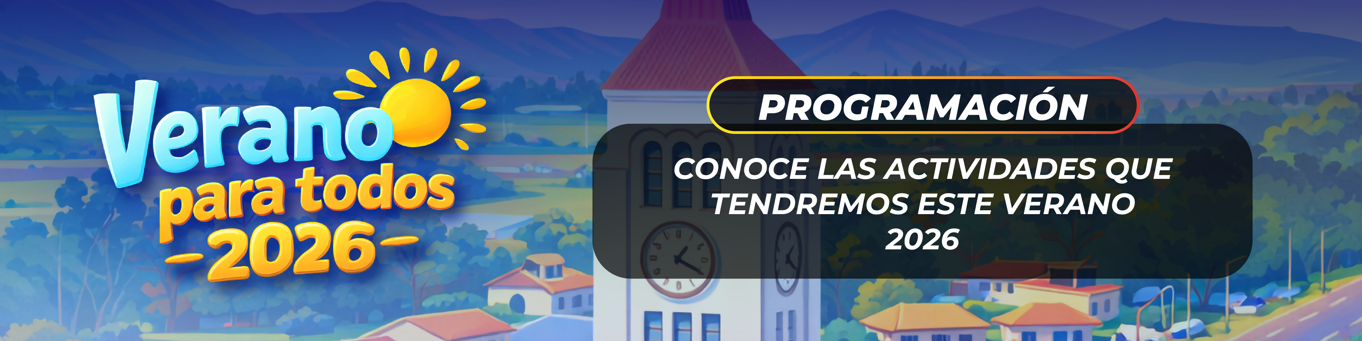 Cartelera de enero de Verano Para Todos 2026